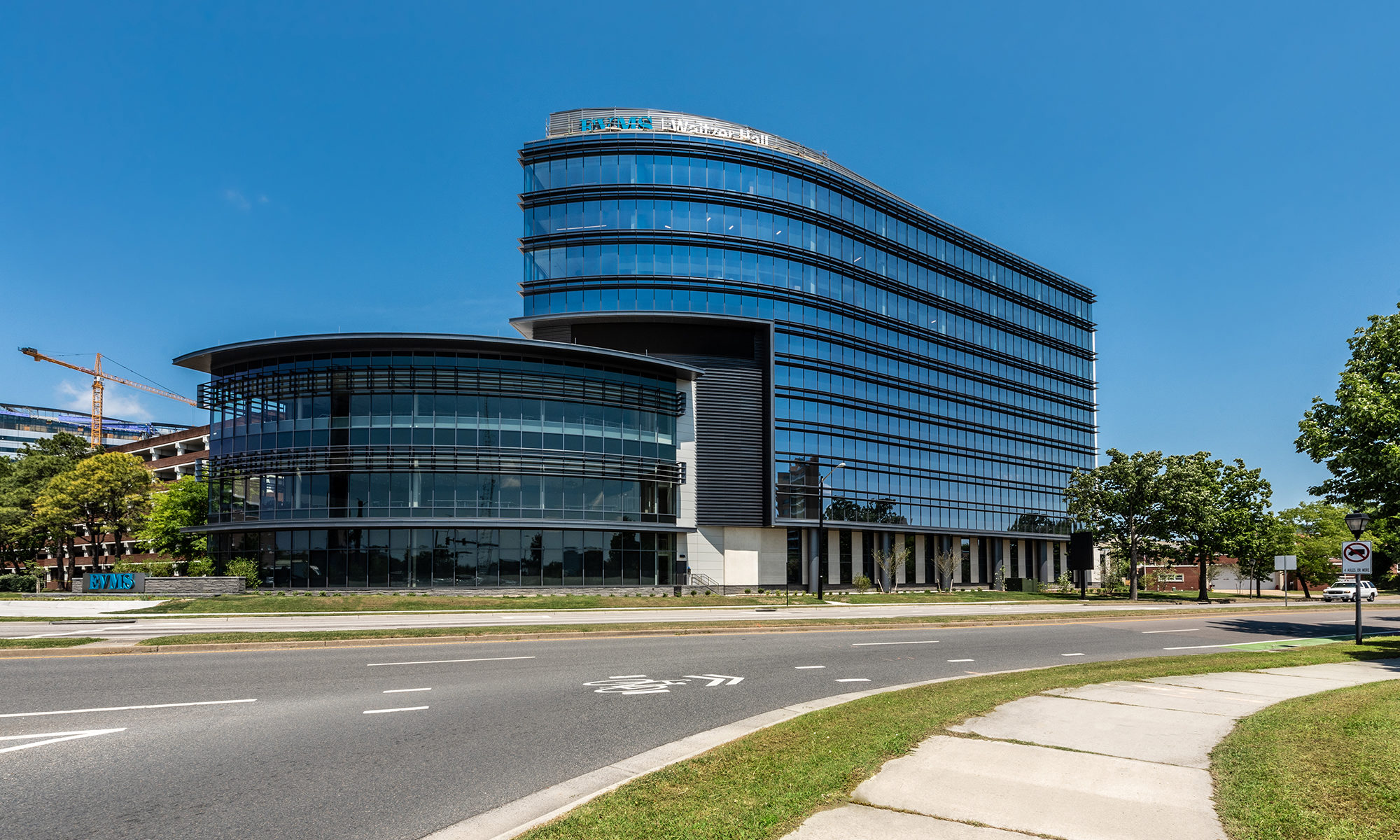 Street view of Eastern Virginia Medical School